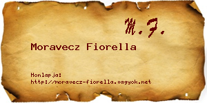 Moravecz Fiorella névjegykártya